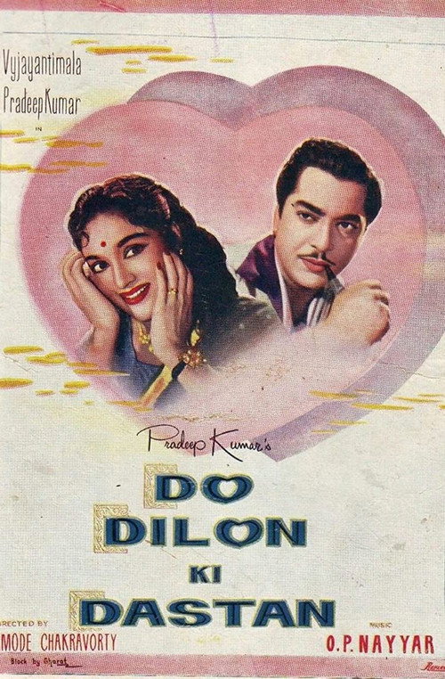 Movie poster for Do Dilon Ki Dastaan (1966)