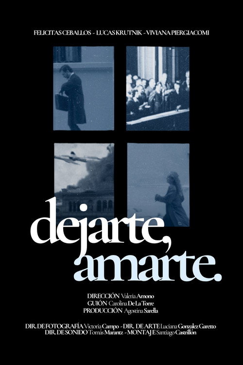Movie poster for Dejarte, amarte (2026)