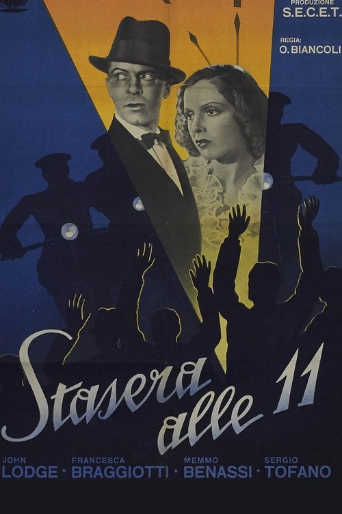 Movie poster for Tonight at Eleven (1937)