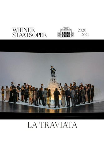 Movie poster for "La Traviata" aus der Wiener Staatsoper (2021)