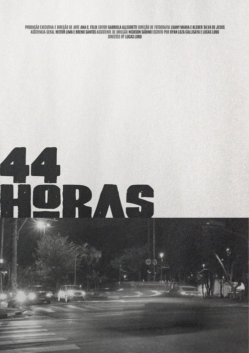 Movie poster for 44 Horas (2026)