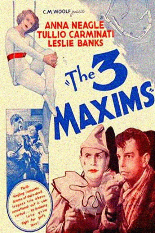 Movie poster for The Three Maxims (1936)