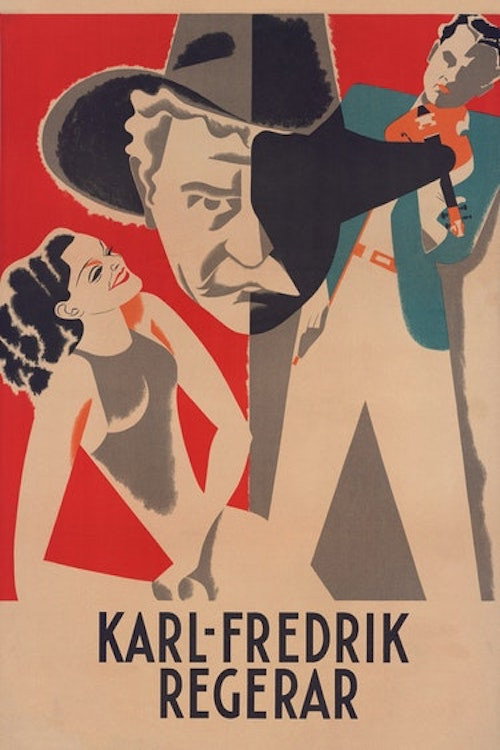 Movie poster for Karl Fredrik Reigns (1934)