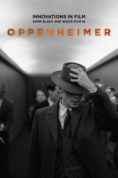 Movie poster for Innovations in Film: 65mm Black and White Film in Oppenheimer (2023)