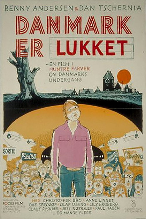 Movie poster for Danmark er lukket (1980)