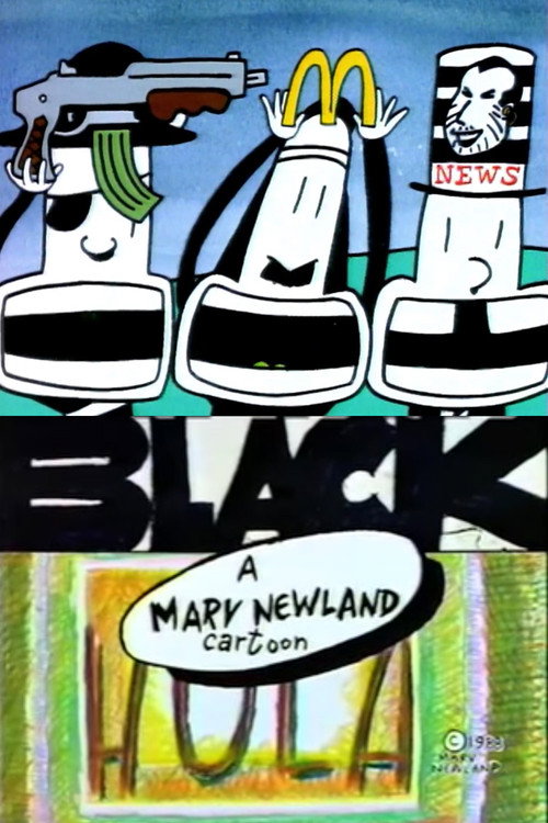 Movie poster for Black Hula (1988)
