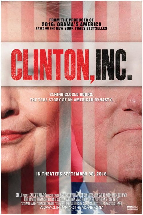 Movie poster for Clinton, Inc. (2016)