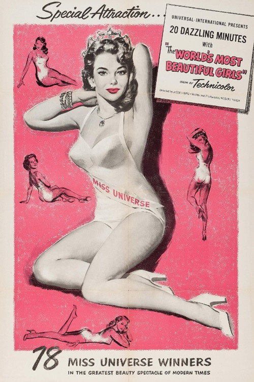 Movie poster for The World's Most Beautiful Girls (1953)