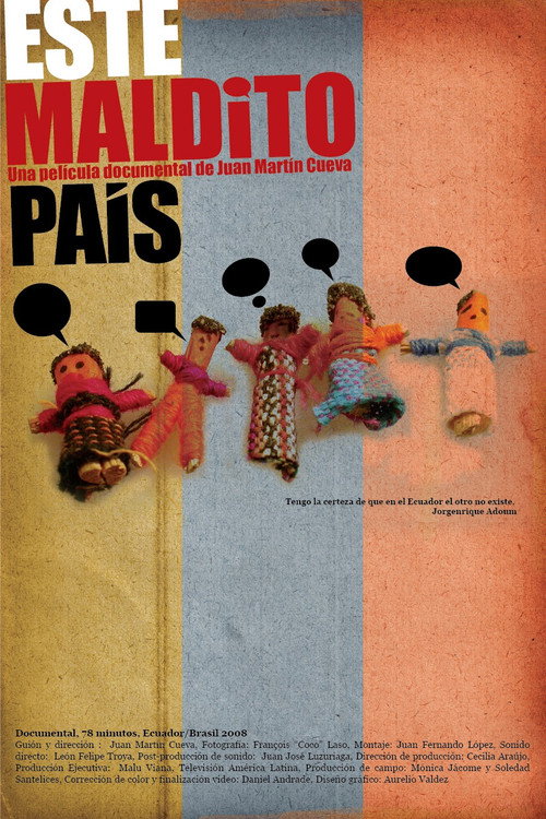 Movie poster for Este maldito país (2008)
