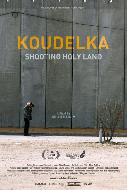 Movie poster for Koudelka Shooting Holy Land (2017)