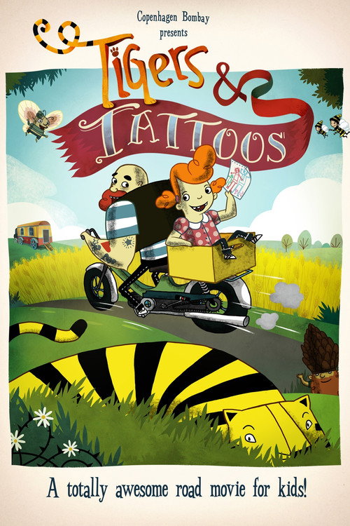 Movie poster for Tigers and Tattoos (2010)