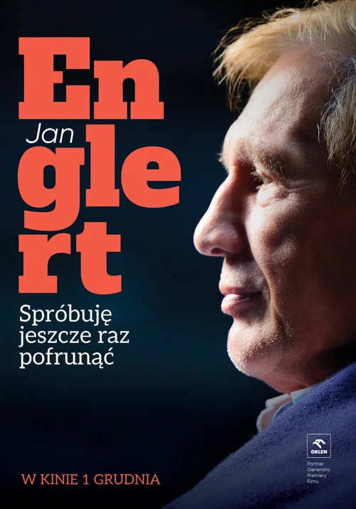 Movie poster for Jan Englert. Spróbuję jeszcze raz pofrunąć (2025)