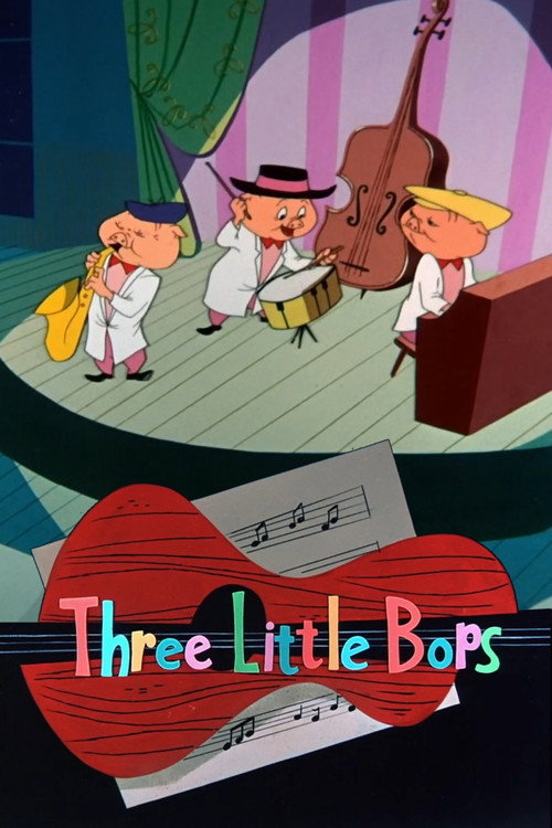 Movie poster for Three Little Bops (1957)