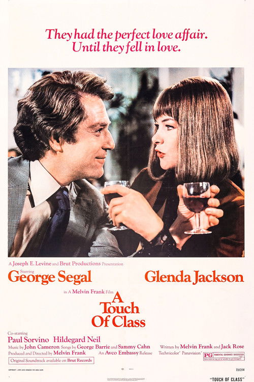 Movie poster for A Touch of Class (1973)