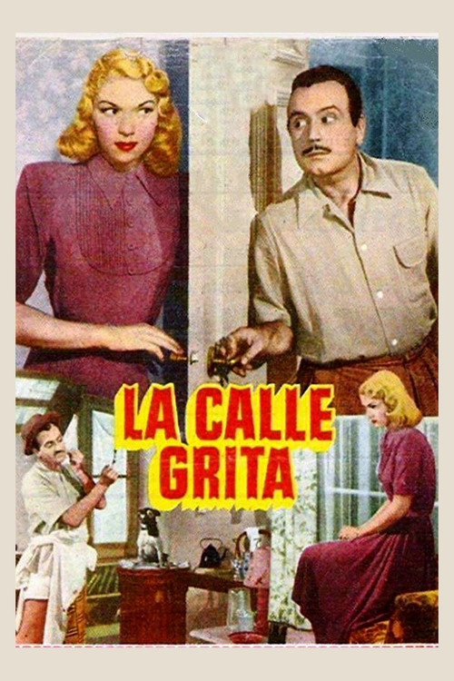 Movie poster for La calle grita (1948)