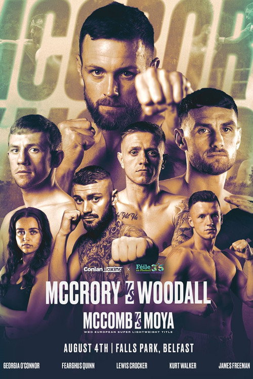 Movie poster for Padraig McCrory vs. Steed Woodall (2023)