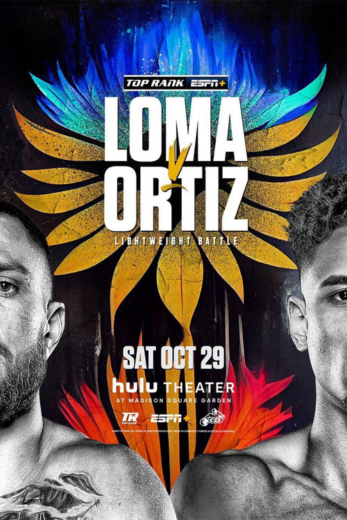 Movie poster for Vasyl Lomachenko vs. Jamaine Ortiz (2022)