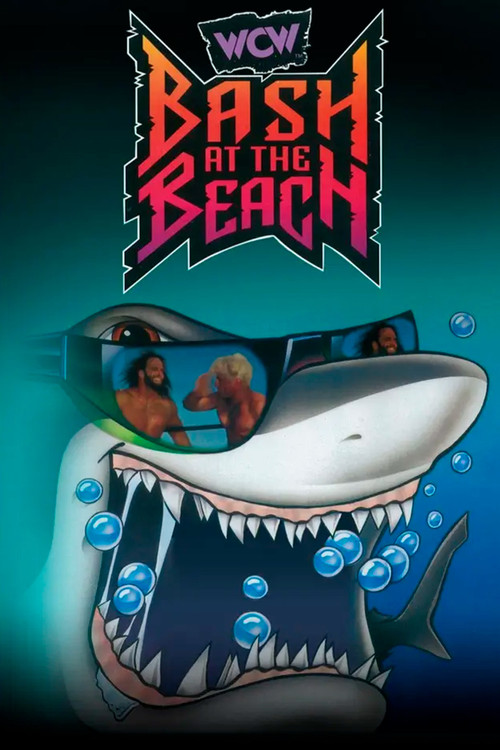 WCW Bash at the Beach 1996 poster