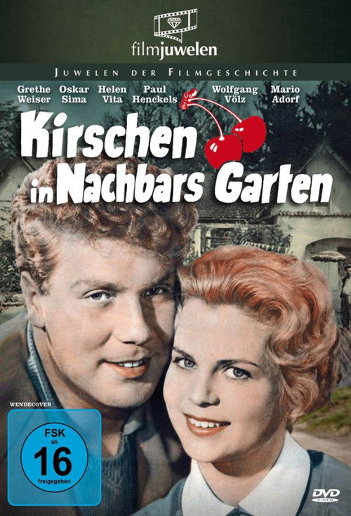 Movie poster for Kirschen in Nachbars Garten (1956)