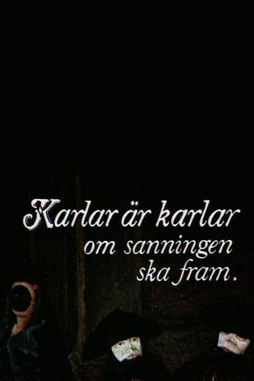 Movie poster for Karlar är karlar om sanningen ska fram (1976)