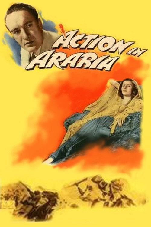 Movie poster for Action in Arabia (1944)