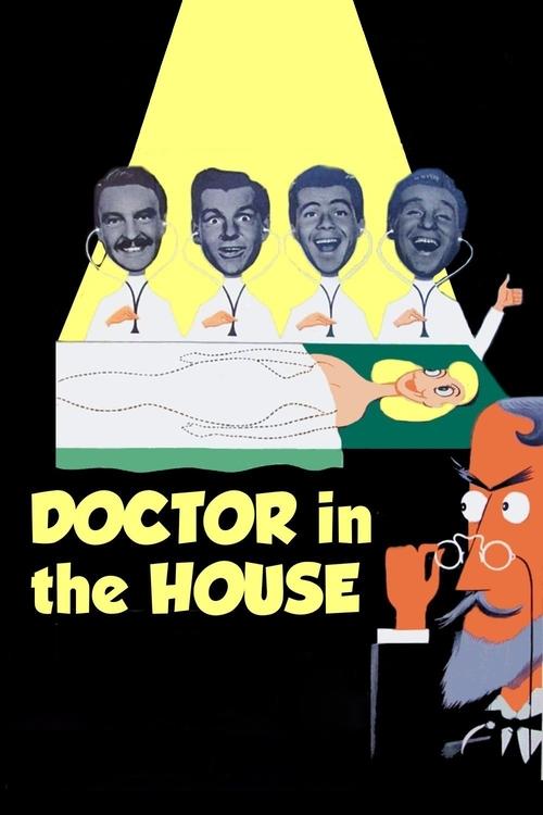 Movie poster for Doctor in the House (1954)