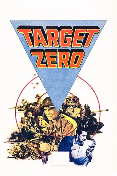 Movie poster for Target Zero (1955)