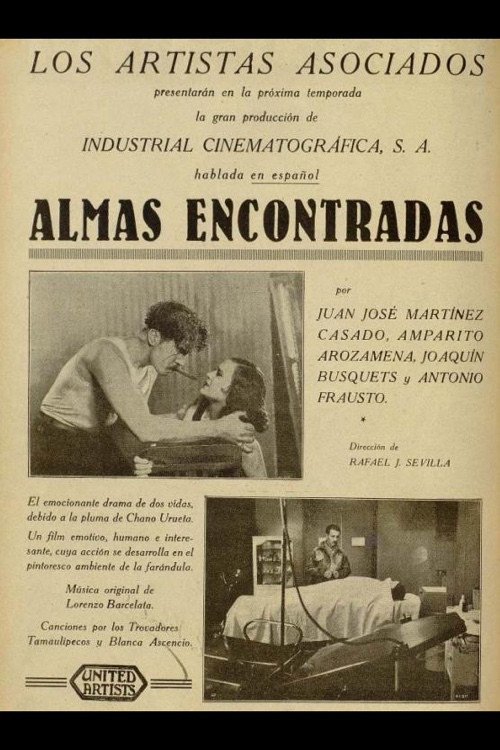 Movie poster for Almas encontradas (1934)