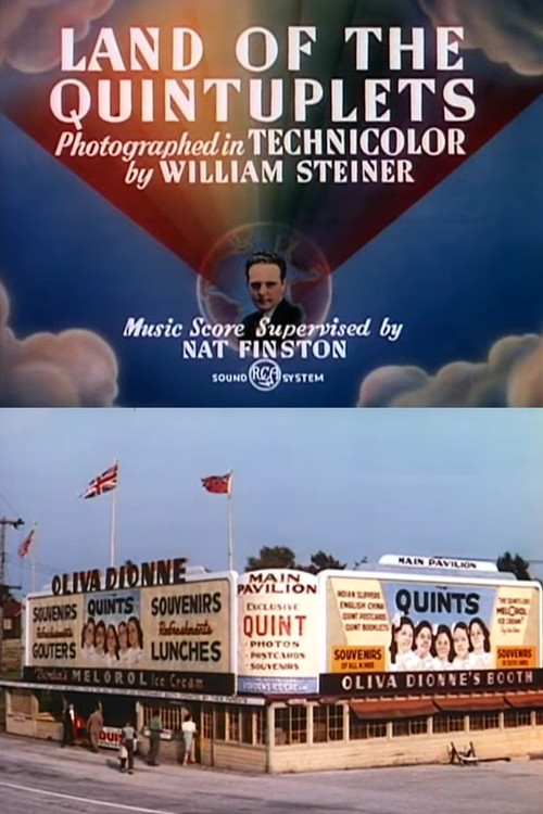 Movie poster for Land of the Quintuplets (1942)