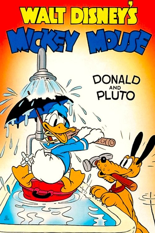 Movie poster for Donald and Pluto (1936)