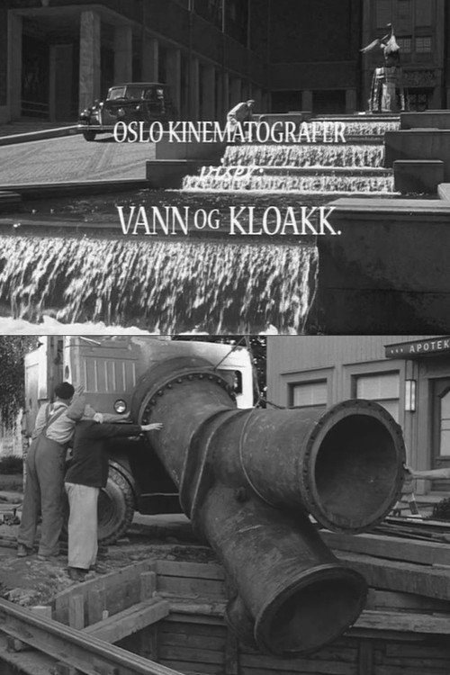Movie poster for Oslofilm: Vann og kloakk (1953)