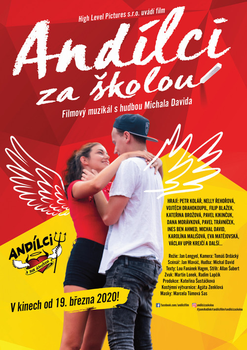 Movie poster for Andílci za školou (2022)