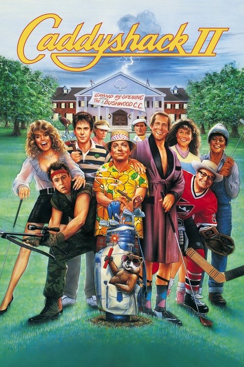 Movie poster for Caddyshack II (1988)