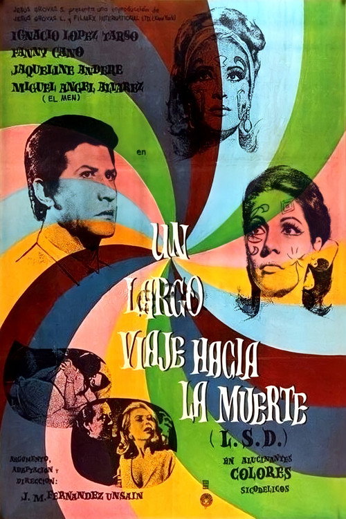 Movie poster for A Long Journey Toward Death (1968)