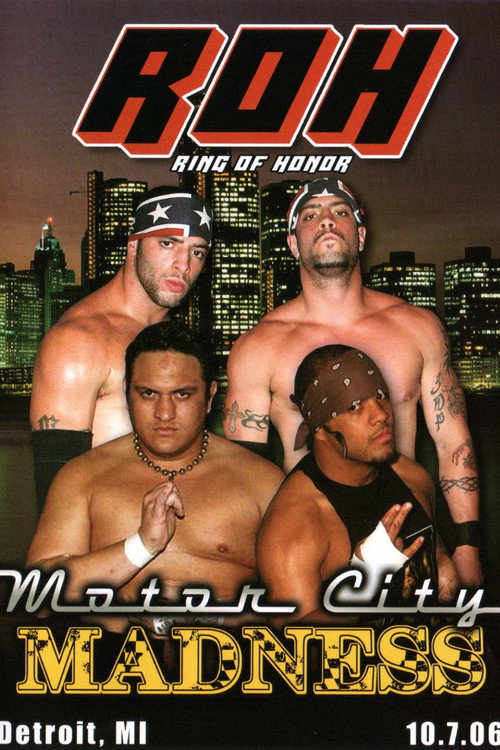 Movie poster for ROH: Motor City Madness (2006)