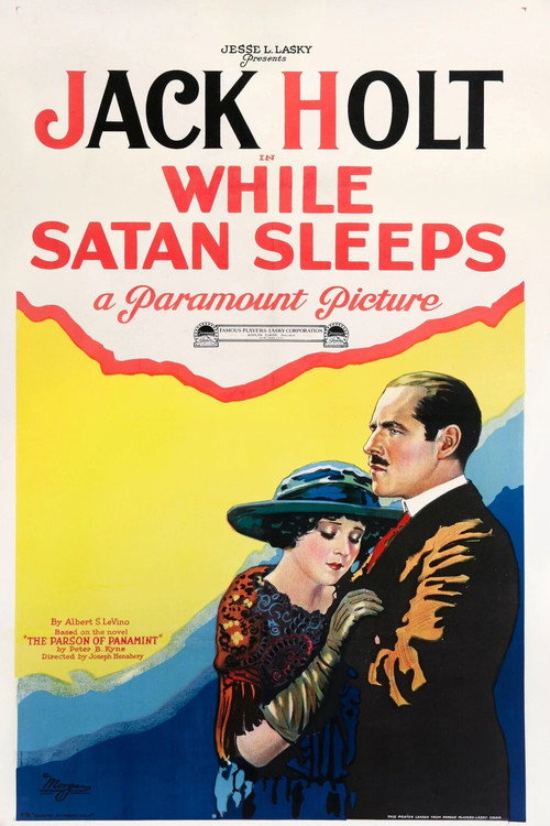 Movie poster for While Satan Sleeps (1922)