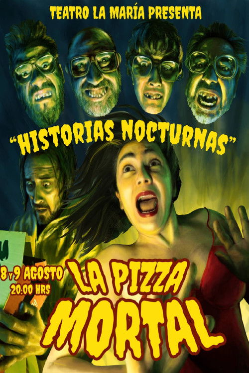 Movie poster for "Midnight stories 1" - The deadly Pizza (2020)