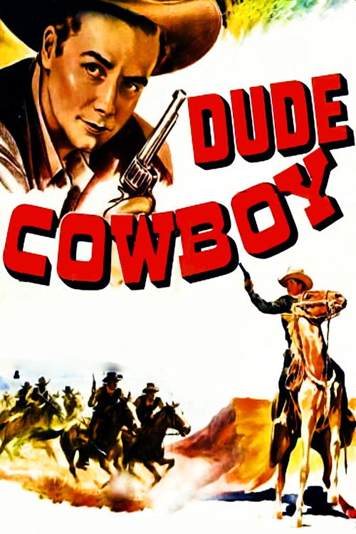 Movie poster for Dude Cowboy (1941)