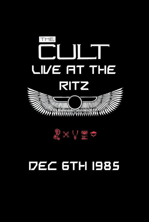 Movie poster for The Cult: Live from The Ritz (1985)