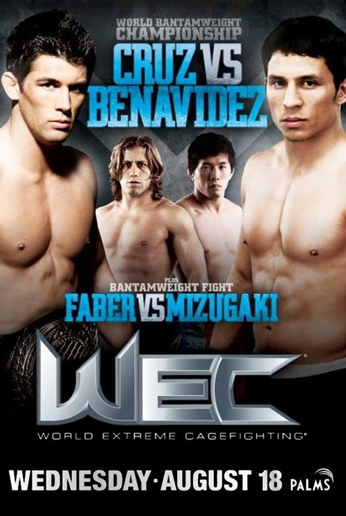 Movie poster for WEC 50: Cruz vs. Benavidez 2 (2010)