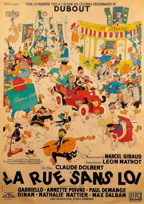 Movie poster for Lawless Street (1950)