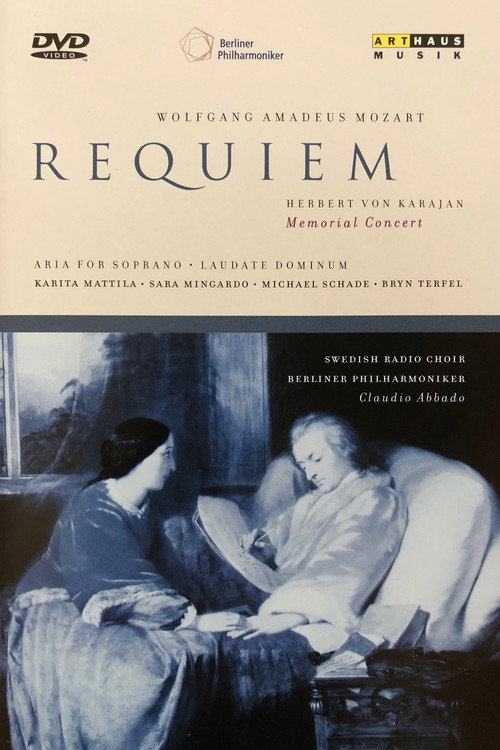 Movie poster for Mozart: Requiem: Karajan Memorial Concert (2015)