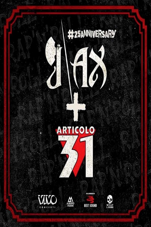 Movie poster for Concerto J-Ax + Articolo 31 (2019)