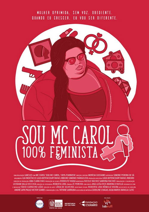 Movie poster for Eu Sou MC Carol, 100% Feminista (2018)