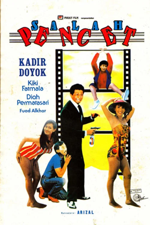 Movie poster for Salah Pencet (1992)