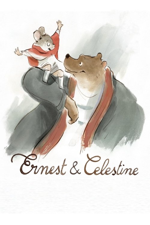 Movie poster for Ernest & Celestine (2012)