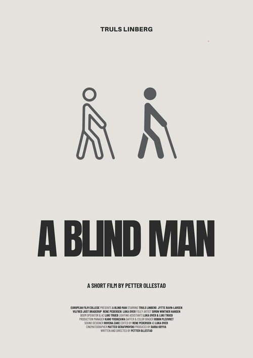 Movie poster for A Blind Man