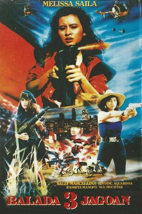 Movie poster for Ballad of the Three Heroes (1990)