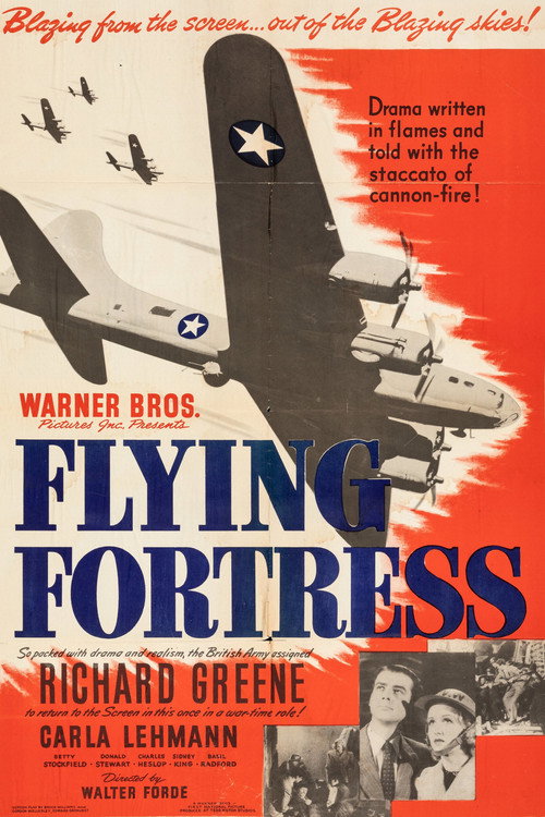 Movie poster for Flying Fortress (1942)