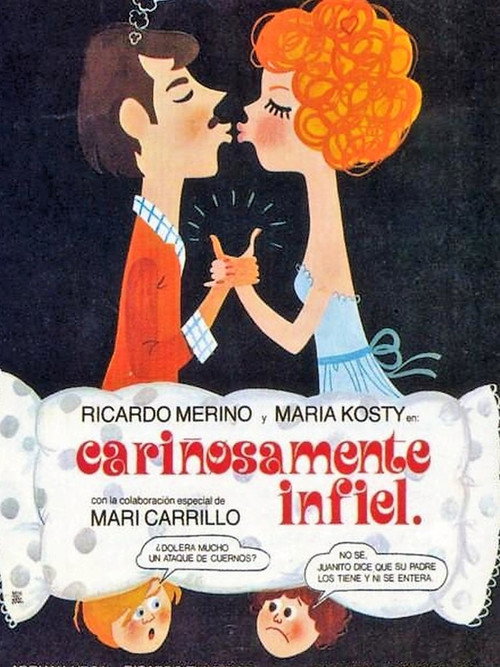 Movie poster for Cariñosamente infiel (1980)